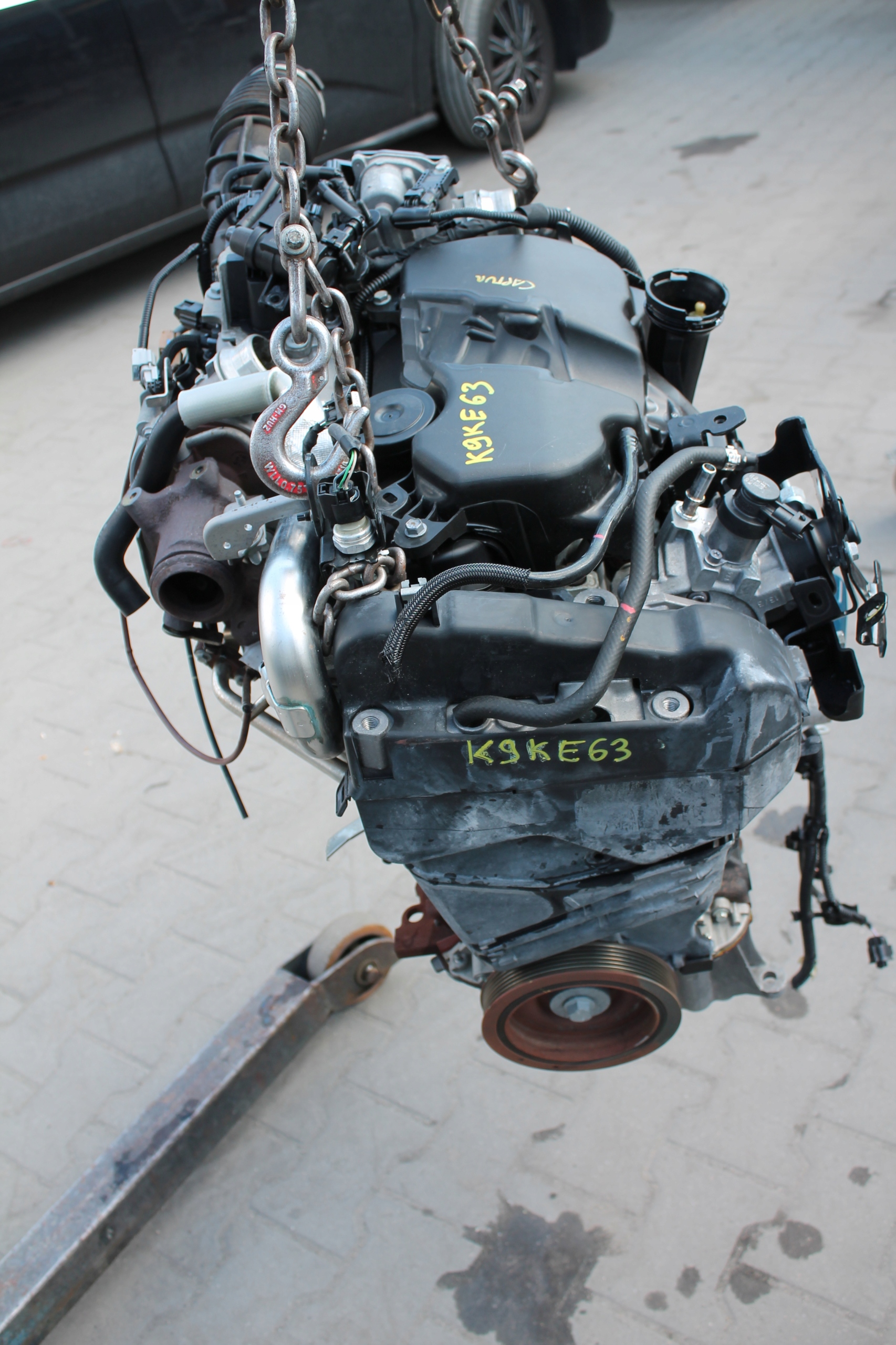 engine complete RENAULT 1,5DCI K9KE63 30 TYSKM