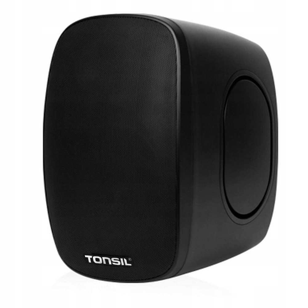 Nástěnný aktivní reproduktor Tonsil ZGS60W Bluetooth WiFi Dac Lan Dlna Černý