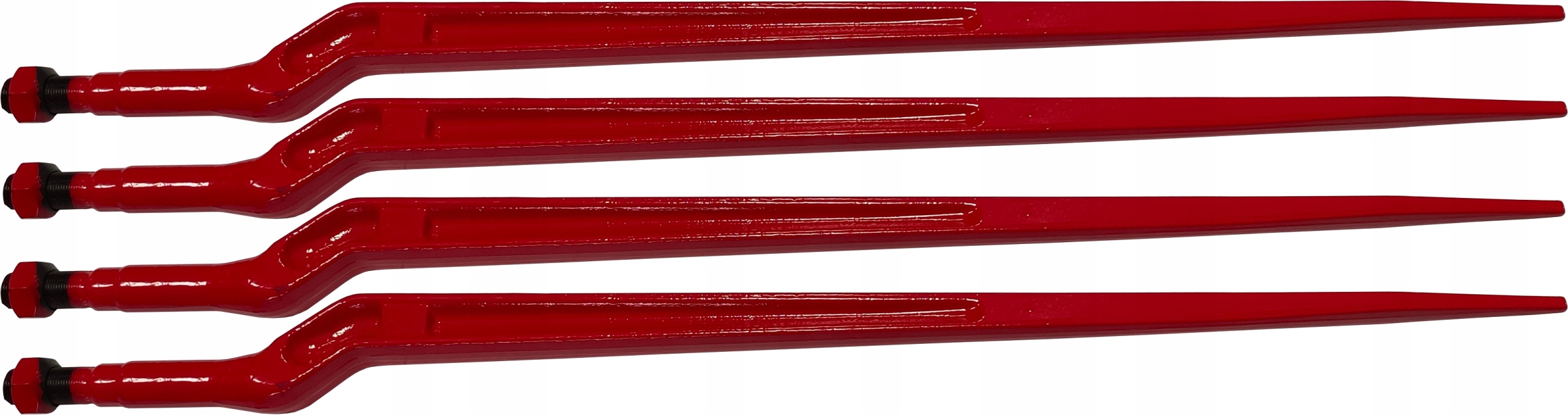 4x ZĄB ŁADOWACZA 880 mm CHWYTAKA KROKODYLA WIDŁY