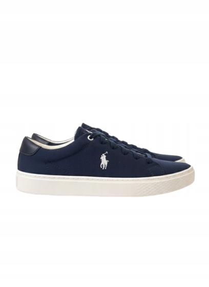 Polo Ralph Lauren Modré Sportovní Boty S Bílou Podrážkou 37 3CI