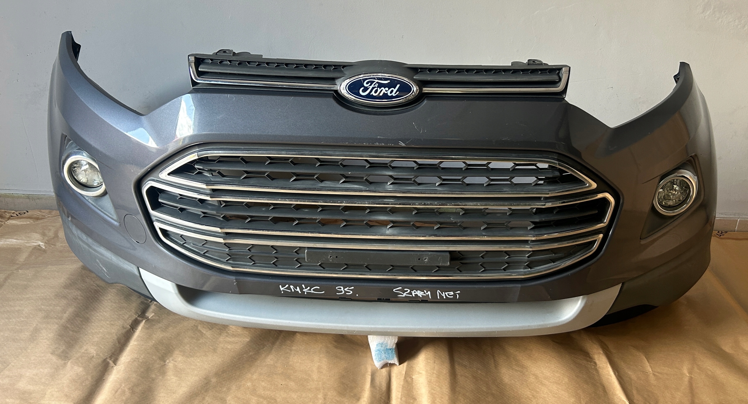 FORD ECOSPORT 2012-2017 bumper front complete grey METALIK CN1517757HA