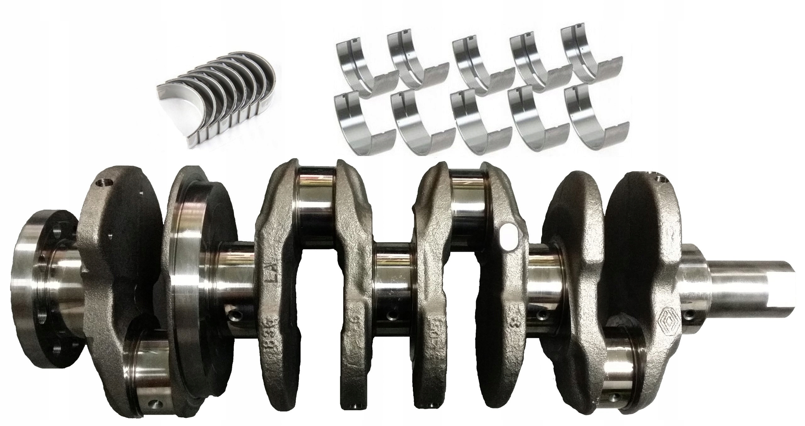 WAŁ KORBOWY PANEWKI RENAULT MASTER 2.3 DCI OPEL