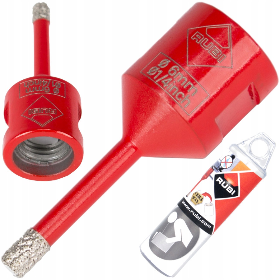 

Rubi Koronka Diamentowa Do Gresu Na Sucho 6mm M14