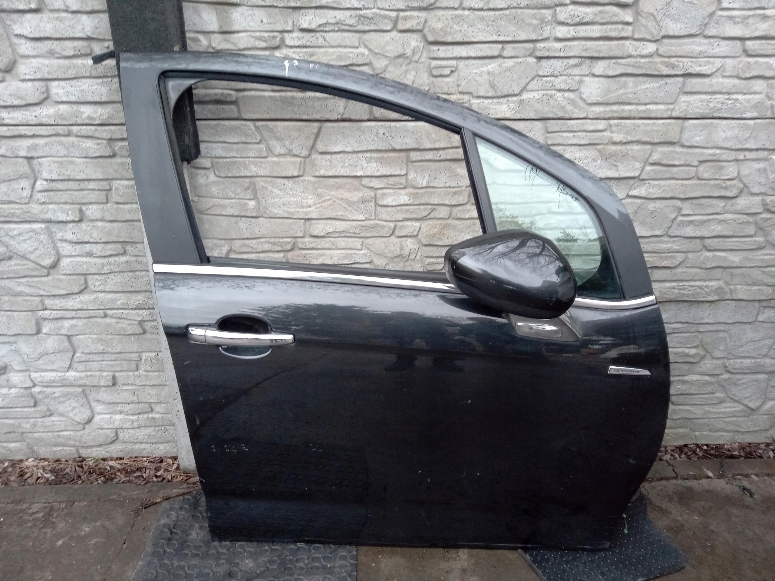 DRZWI PRAWE PRZEDNIE LUSTERKO CITROEN C3 II 09-16r