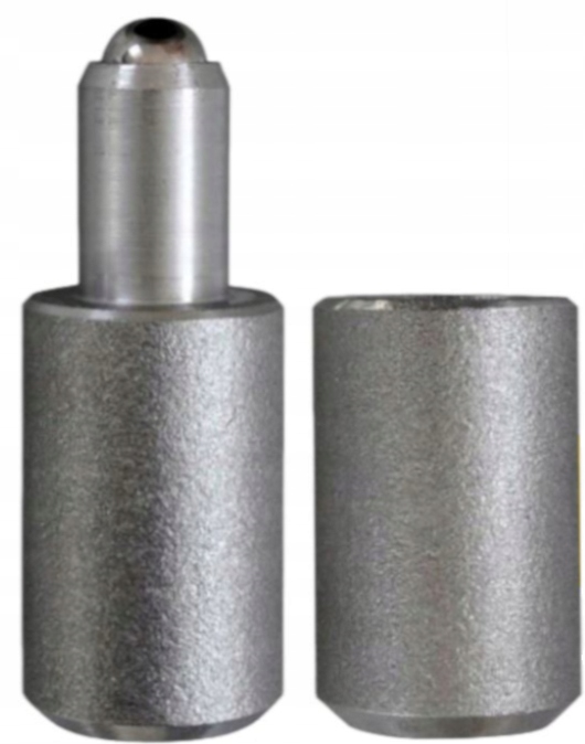 ZAWIAS TOCZONY Z KULKĄ DO SPAWANIA BUDOWLANY DO BRAMY FURTKI FI 22 78MM