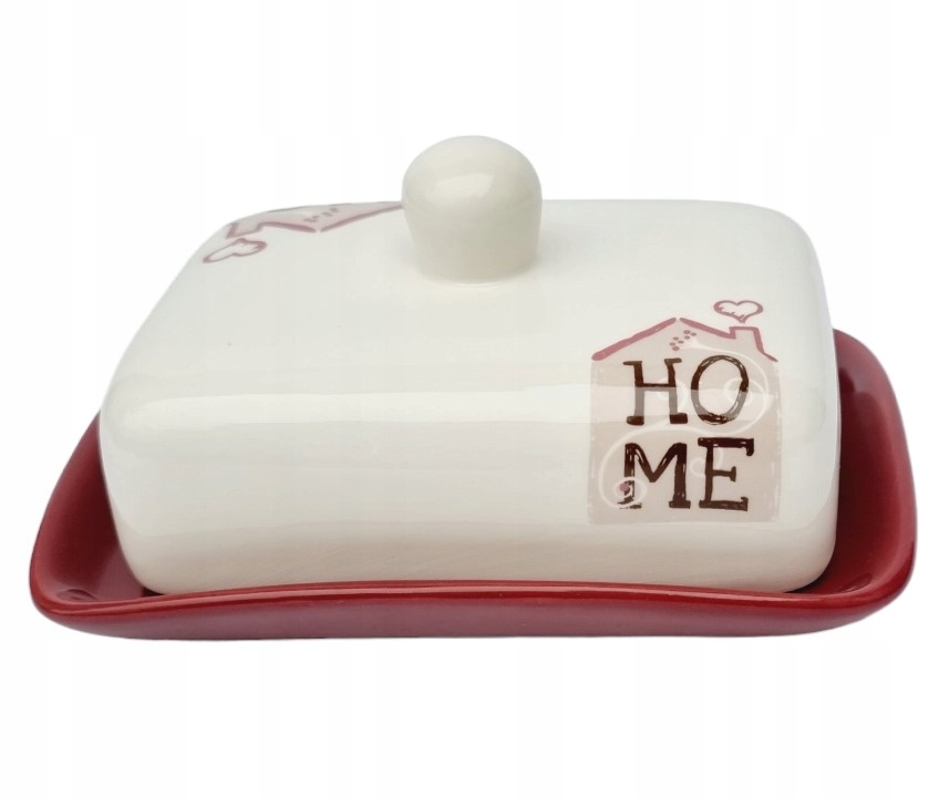 BANQUET MASELNICZKA MASELNICA POJEMNIK NA MASŁO Z POKRYWKĄ HOME COLLECTION