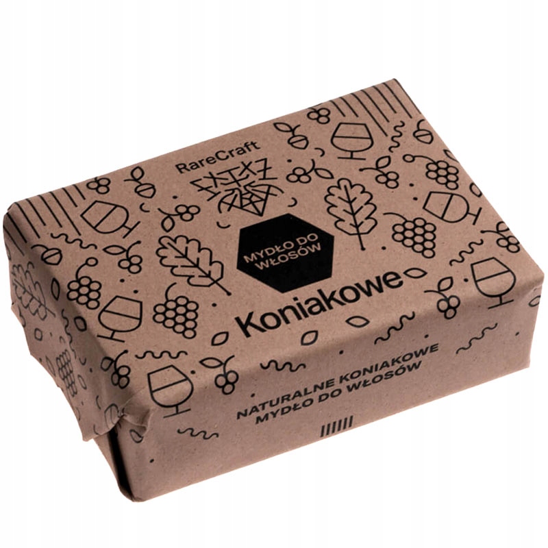 

RareCraft Koniakowe mydło do włosów 110g
