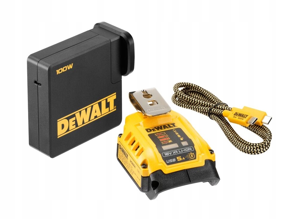Usb adaptér pro baterie Xr Li-Ion 18V a 54V DCB094K DeWALT