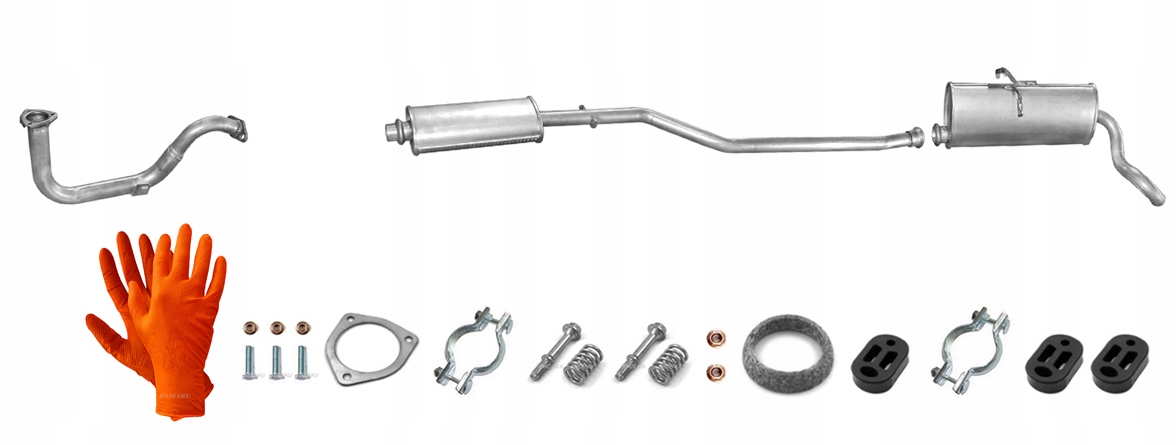 Citroen Berlingo 1.4i 55 kW (2000-2002) Výfukový Systém