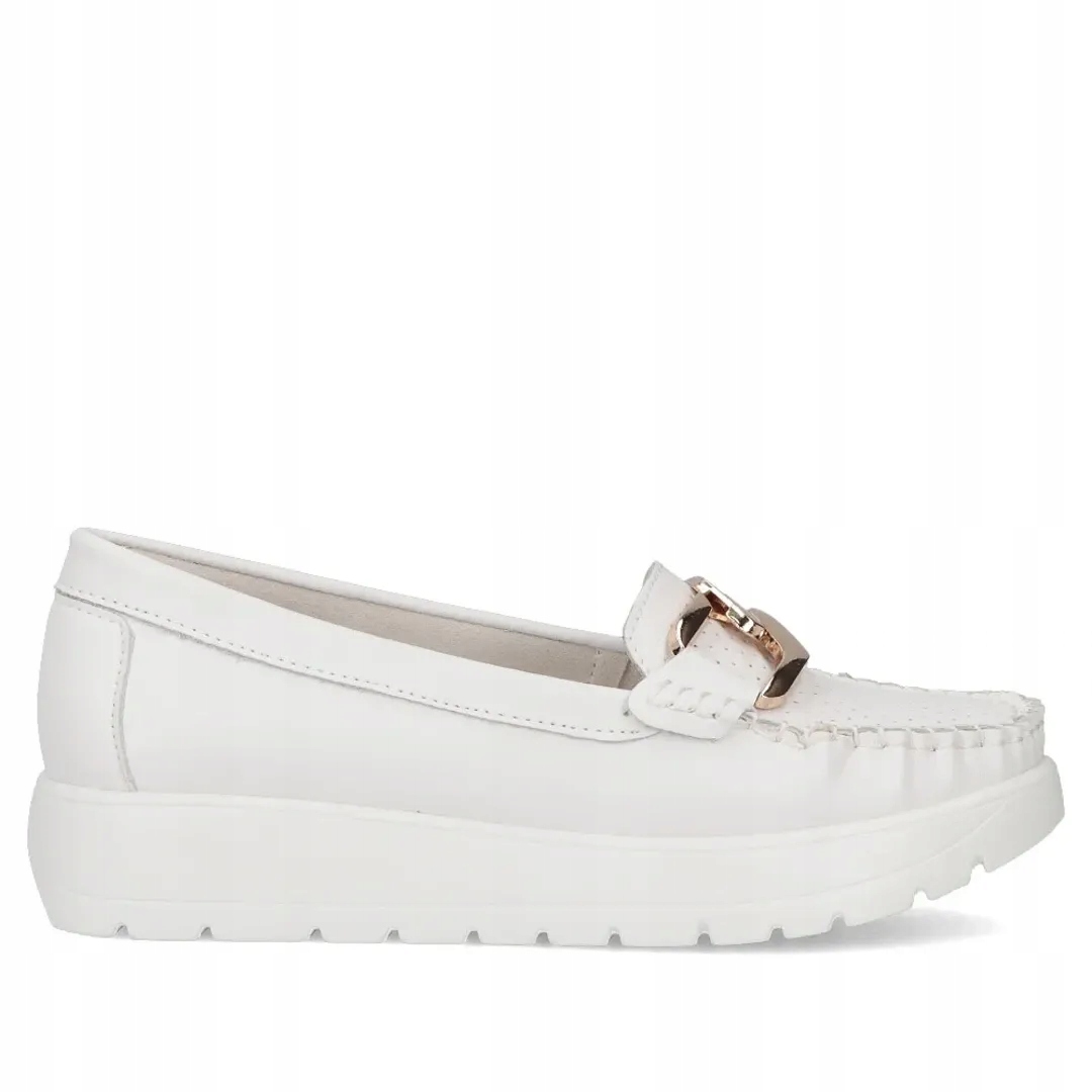 Dámské mokasíny Filippo DP6827/25 Wh bílé 36, bílá