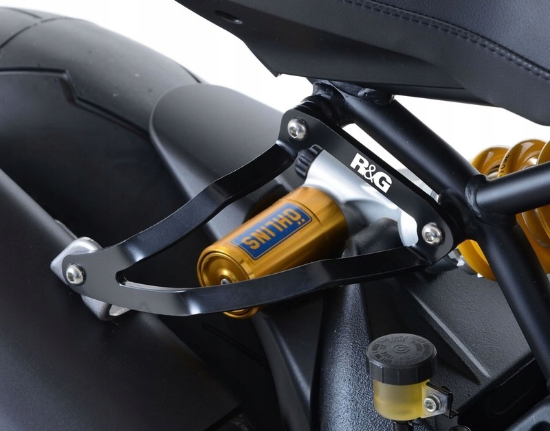 EH0068BK - КРІПЛЕННЯ ВИХЛОПУ RG DUCATI MONSTER 1200R BLACK