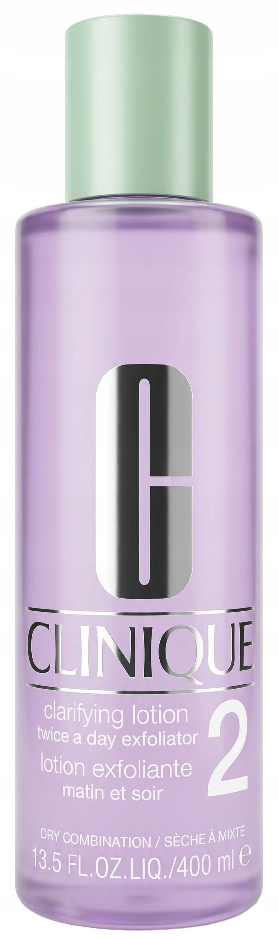 Clinique Clarifying Lotion 2 Exfoliační tonikum pro suchou a smíšenou pleť 400 ml
