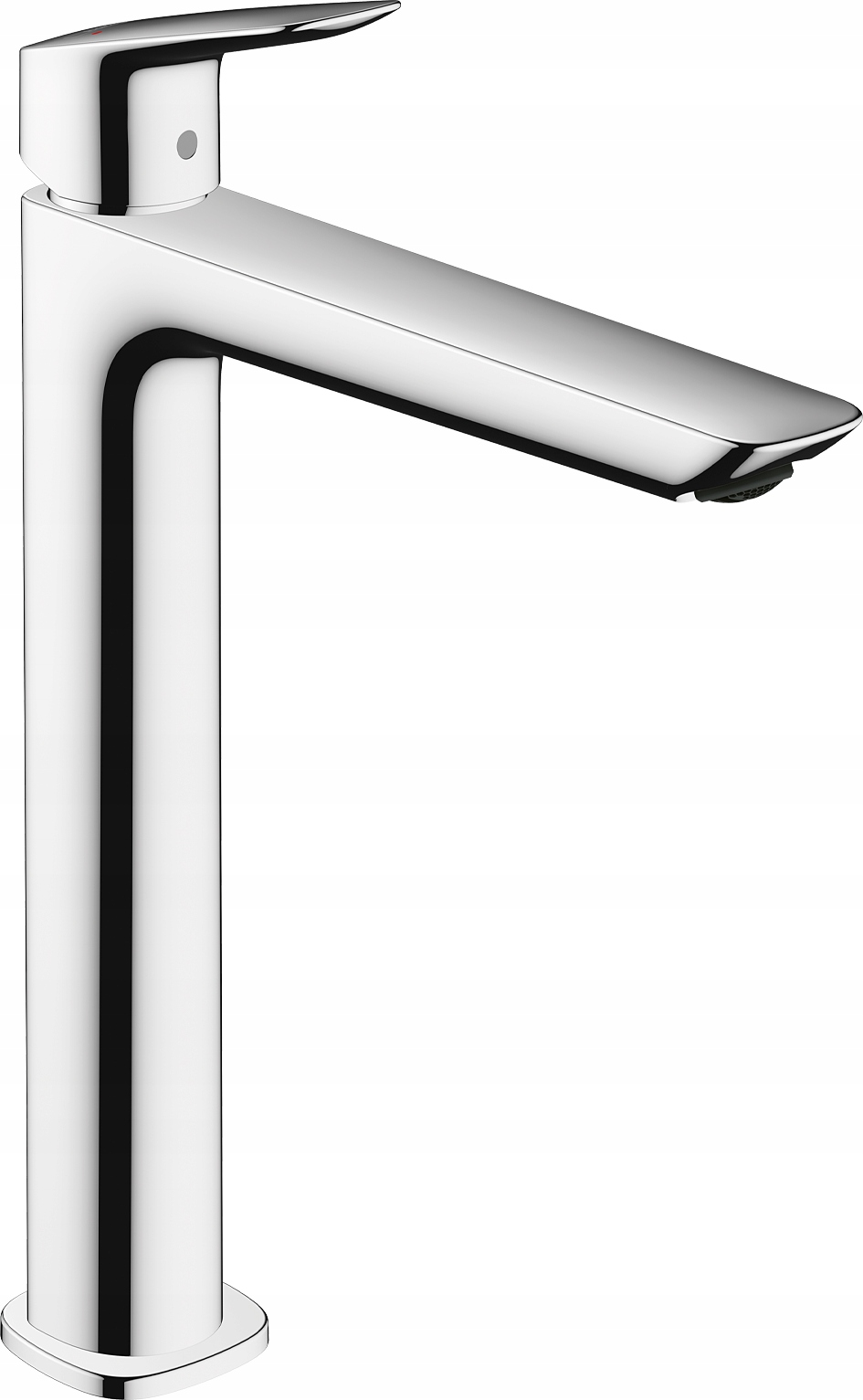 Bateria umywalkowa Hansgrohe chrom z korkiem wysoka 240 71257000