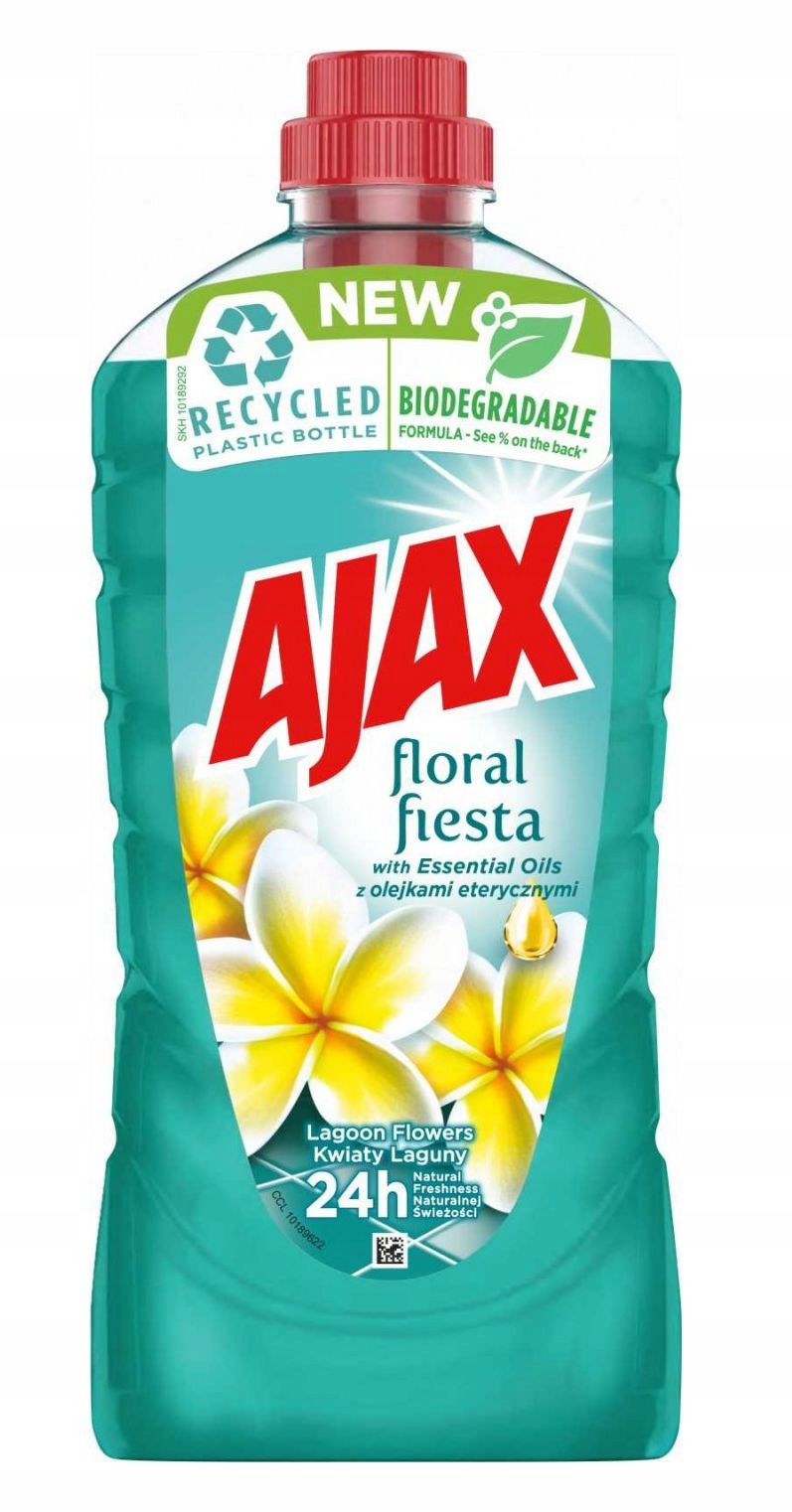 

Ajax fiesta Kwiaty Laguny Płyn do Mycia Podłóg 1L