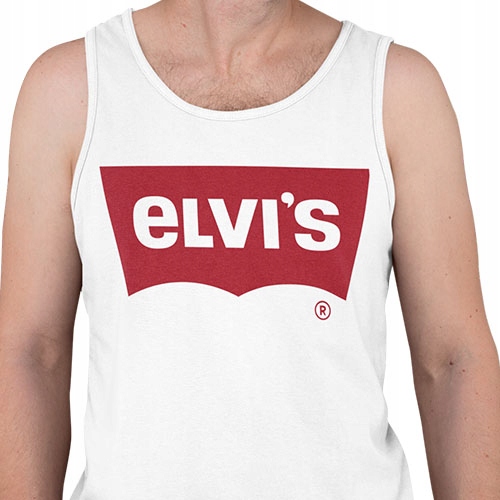 TANK TOP ŚMIESZNE ELVIS Rozmiar XXL