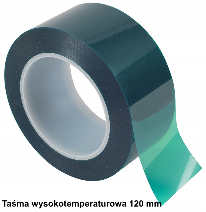 Vysokoteplotní polyesterová páska 120 mm/66 mb