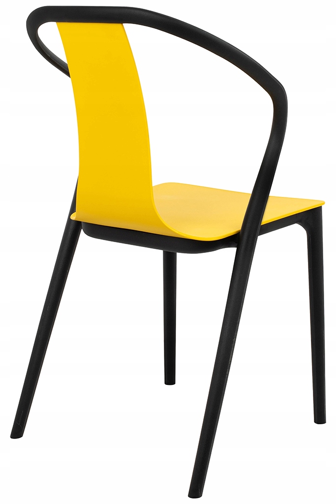 Krzesło VINCENT żółte Liczba krzeseł w zestawie 1