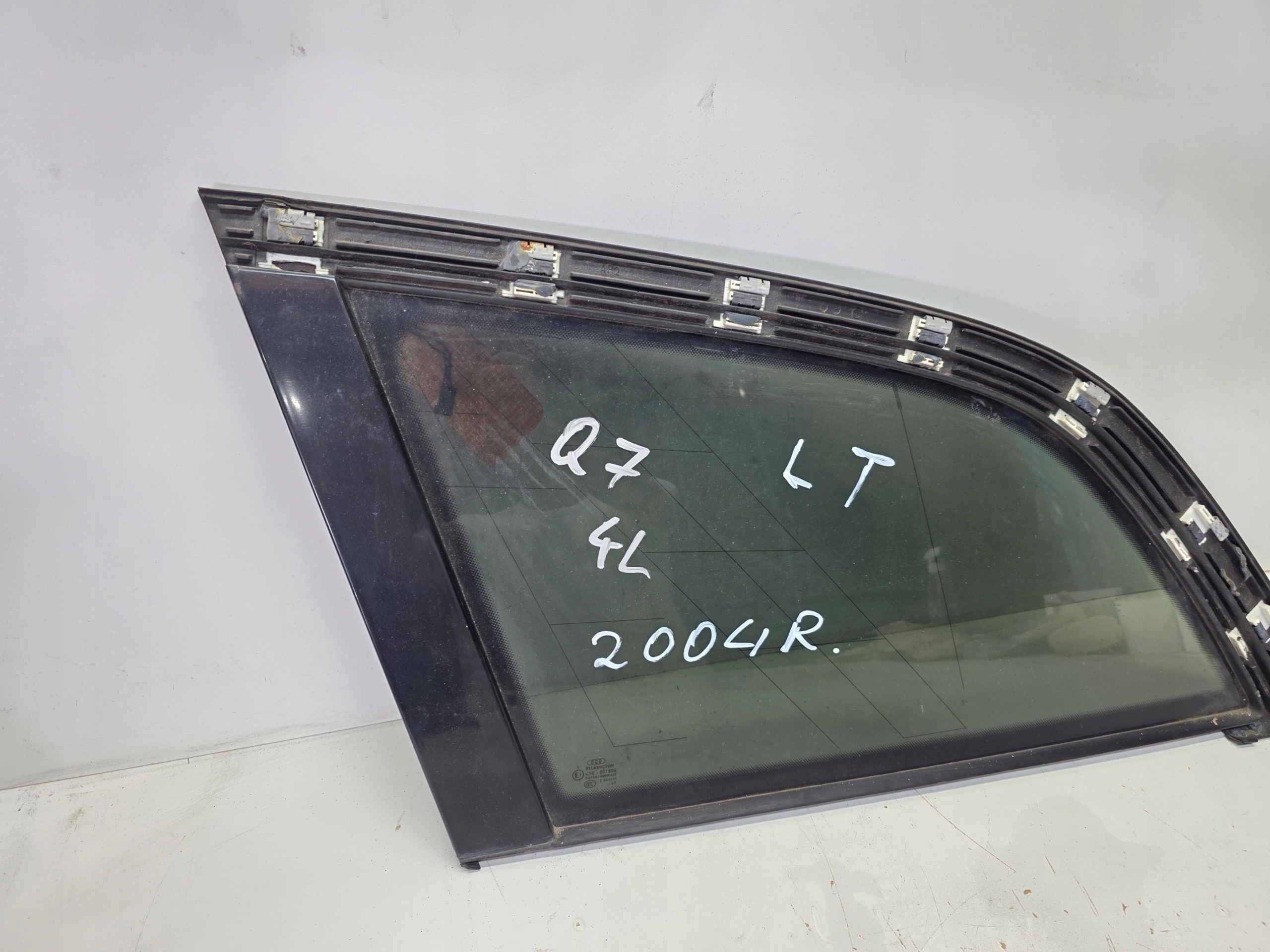 window bodywork left left rear part AUDI Q7 4l 4L0845299 2004R original
