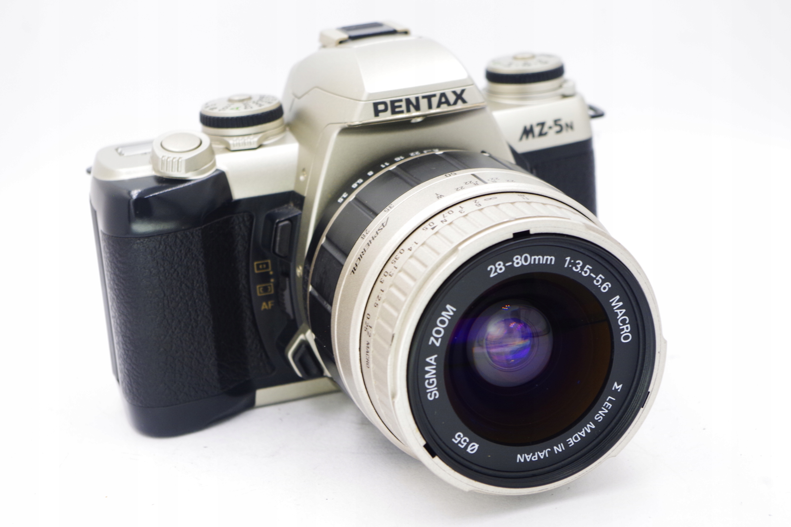PENTAX MZ-5n + SIGMA ZOOM 28-80mm 3.5-5.6 Stan Rewelacja Marka Pentax