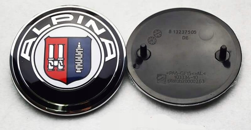 ALPINA BMW EMBLEMAT ZNACZEK LOGO 82mm NA KLAPĘ MAS