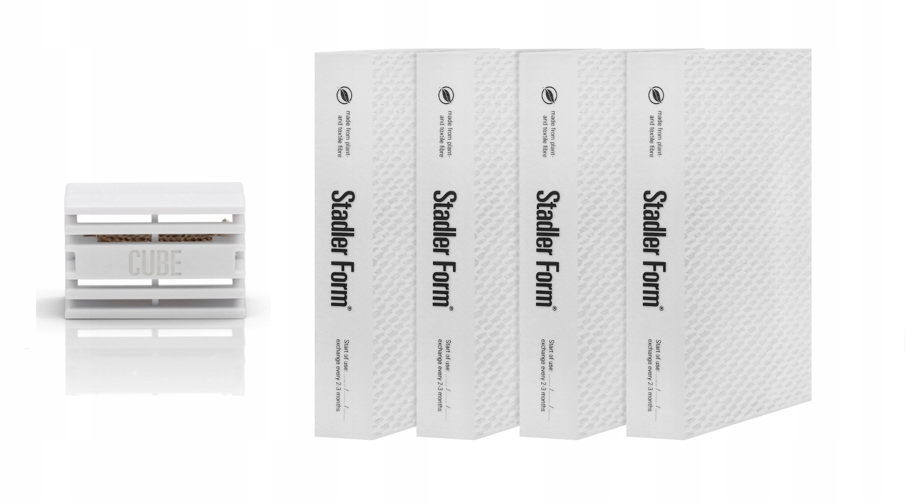 Filtry Do Nawilżaczy Oskar 4szt. Kostka Uzdatniająca Wodę Stadler Form