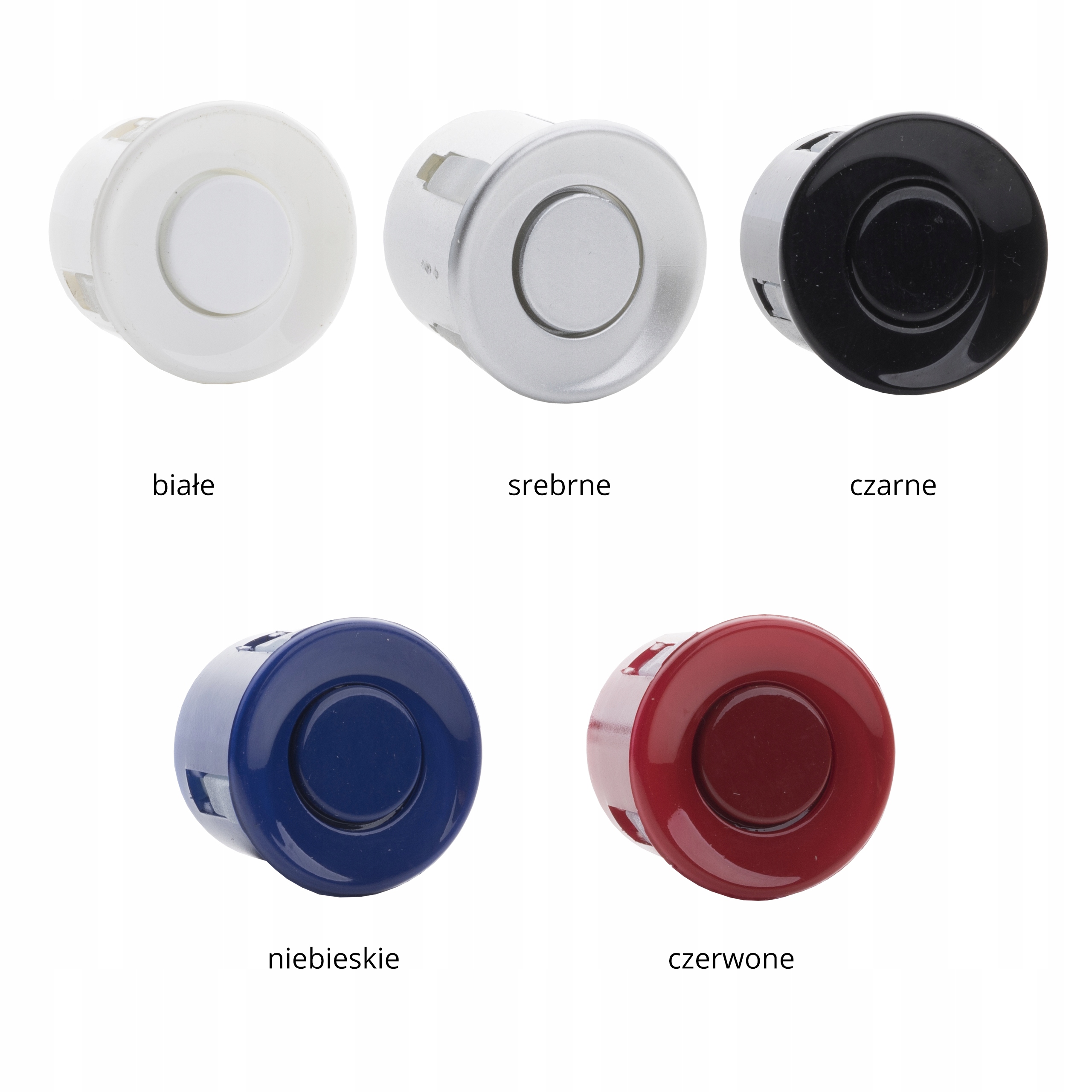 CZUJNIKI PARKOWANIA EINPARTS PARKTRONIC HOMOLOGACJA CZARNE ODKRĘCANE Kierunek detekcji tył