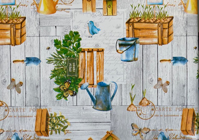 OBRUS KOLOROWA CERATA GRUBA NA WYMIAR DESKA MOTYLE