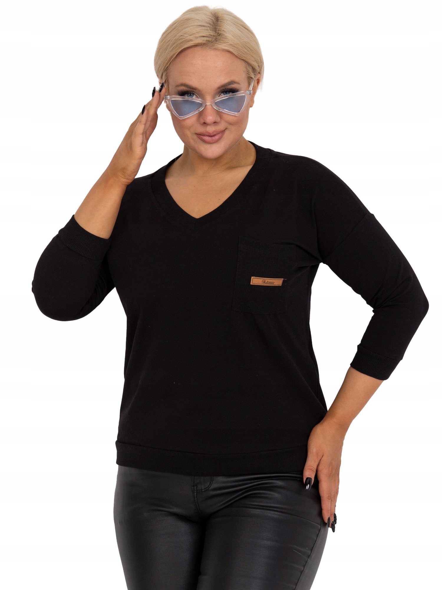 

Bluzka Damska bawełniana Plus Size na co dzień