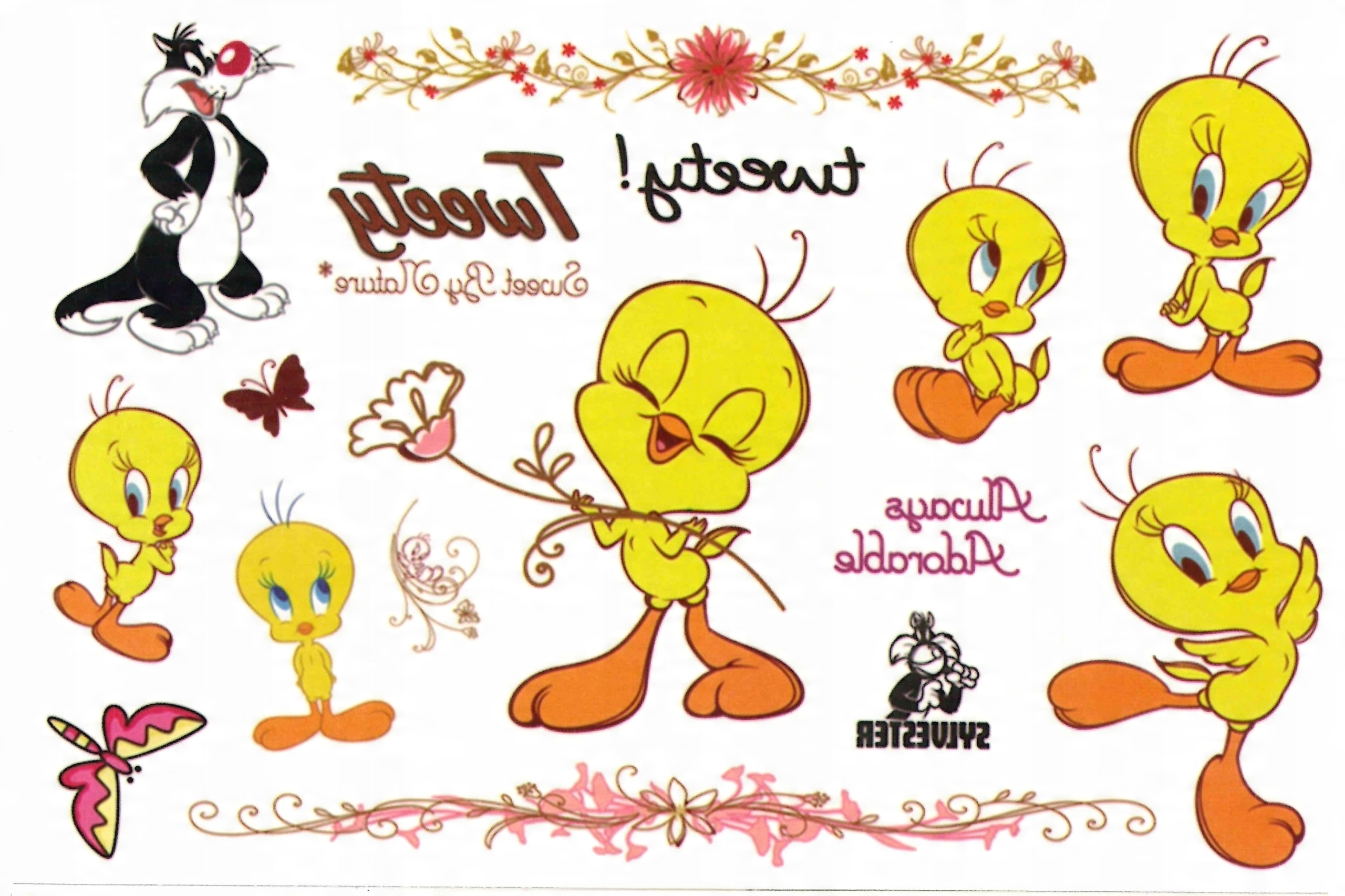

Tatuaż zmywalny dla dzieci Tweety CG060