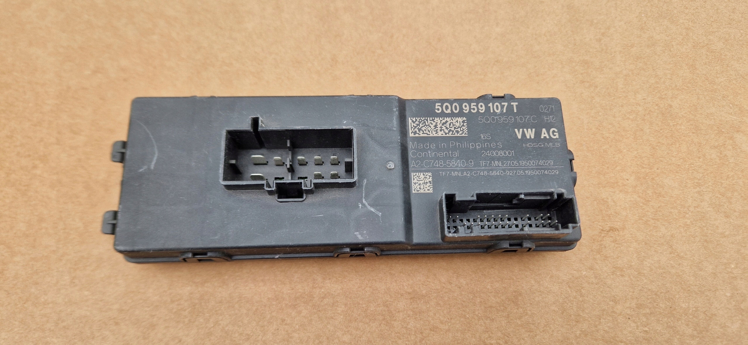 modulo Centralina del cofano 5Q0959107T VW AUDI SKODA