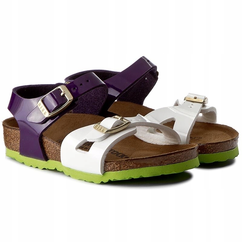 BIRKENSTOCK RIO KIDS SANDALKI ROZ. 26 Materiał skóra ekologiczna