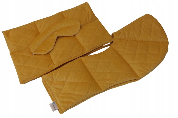 Kołdra obciążeniowa relaksacyjna Zestaw kołnierz poduszka opaska 3-4 kg