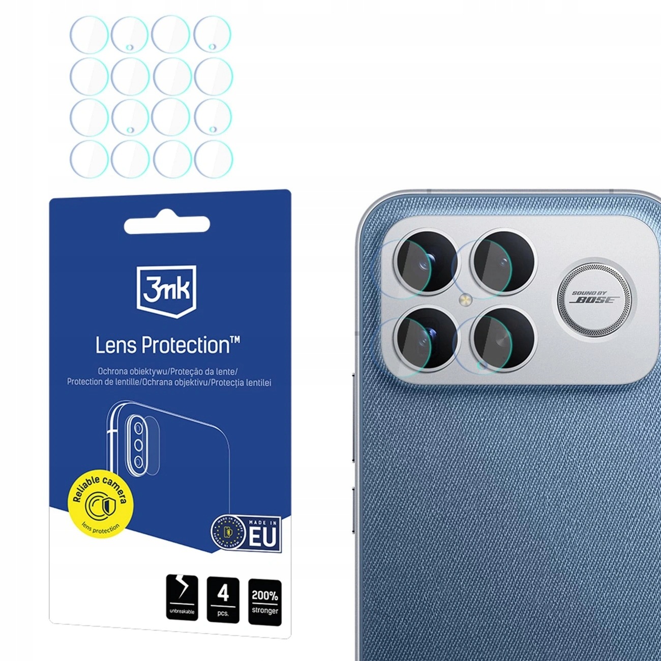 Szkło 3mk Lens Protection obiektyw aparatu na Xiaomi Poco F8 Ultra