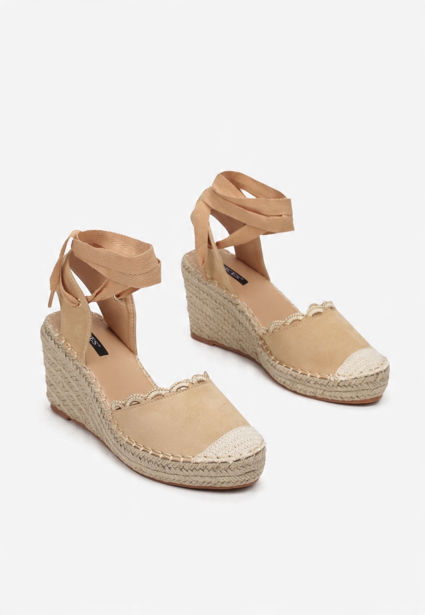 

Born2Be Born2Be Khaki Espadryle damskie Ekozamsz