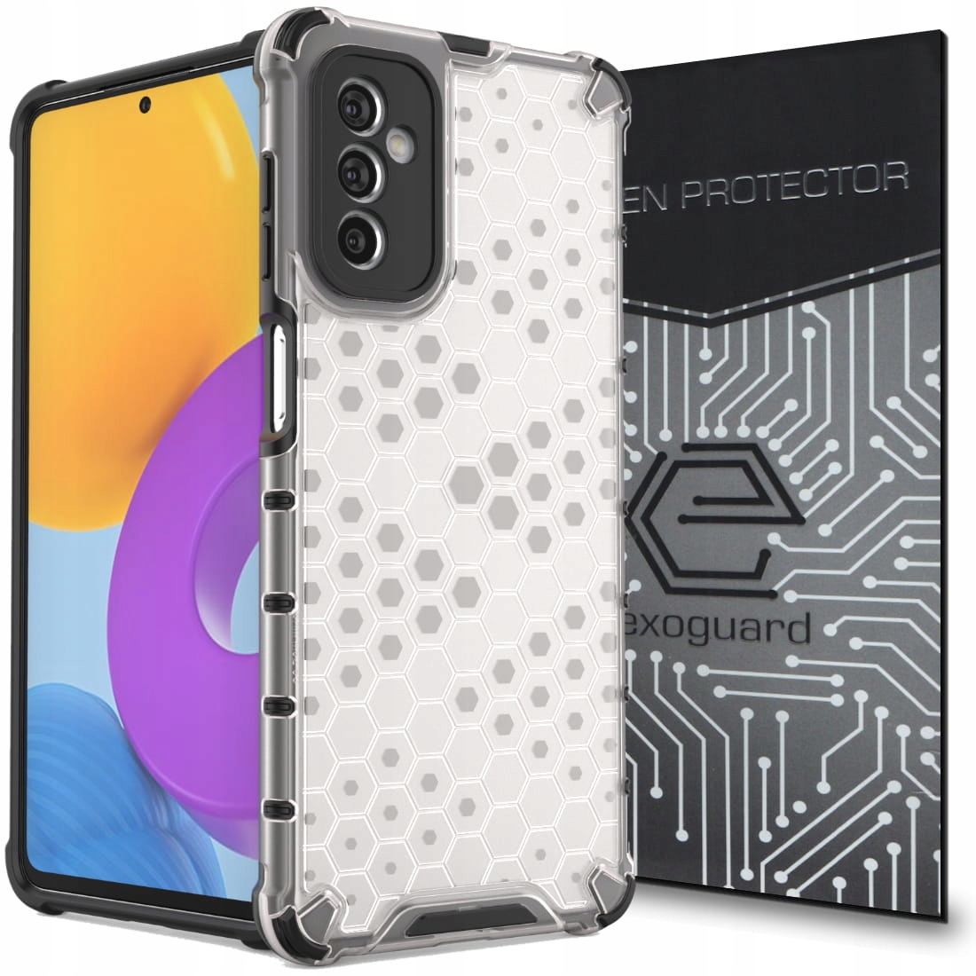 

Etui Pancerne Case+szkło do Samsung Galaxy M52 5G