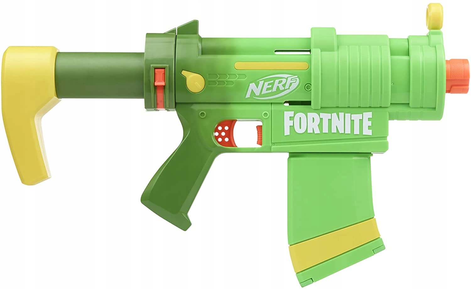 PISTOLET NERF FORTNITE SMG-ZESTY ELITE 4W1 ZESTAW+ MAGAZYNEK+ 30 STRZAŁEK Marka NERF