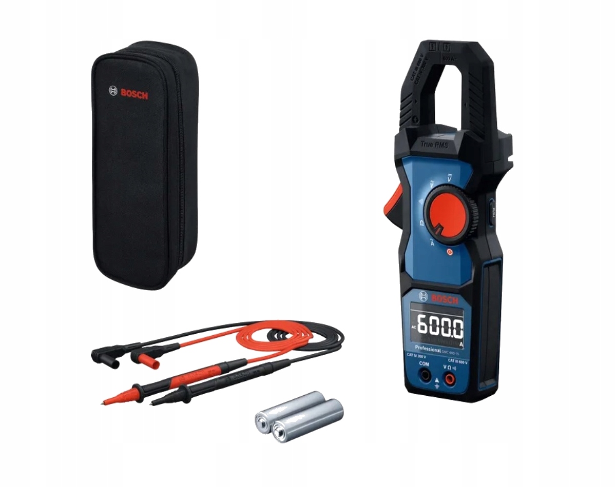 Bosch Tester Elektryczny Z Otwartymi Cęgami Gmc 600-15 LCD Bosch 0601077600