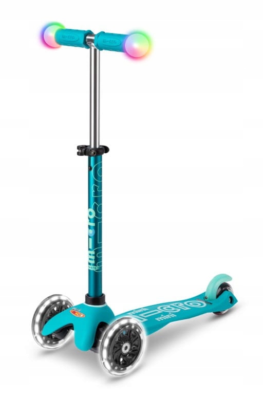 Hulajnoga Mini Micro Deluxe Magic Aqua Led