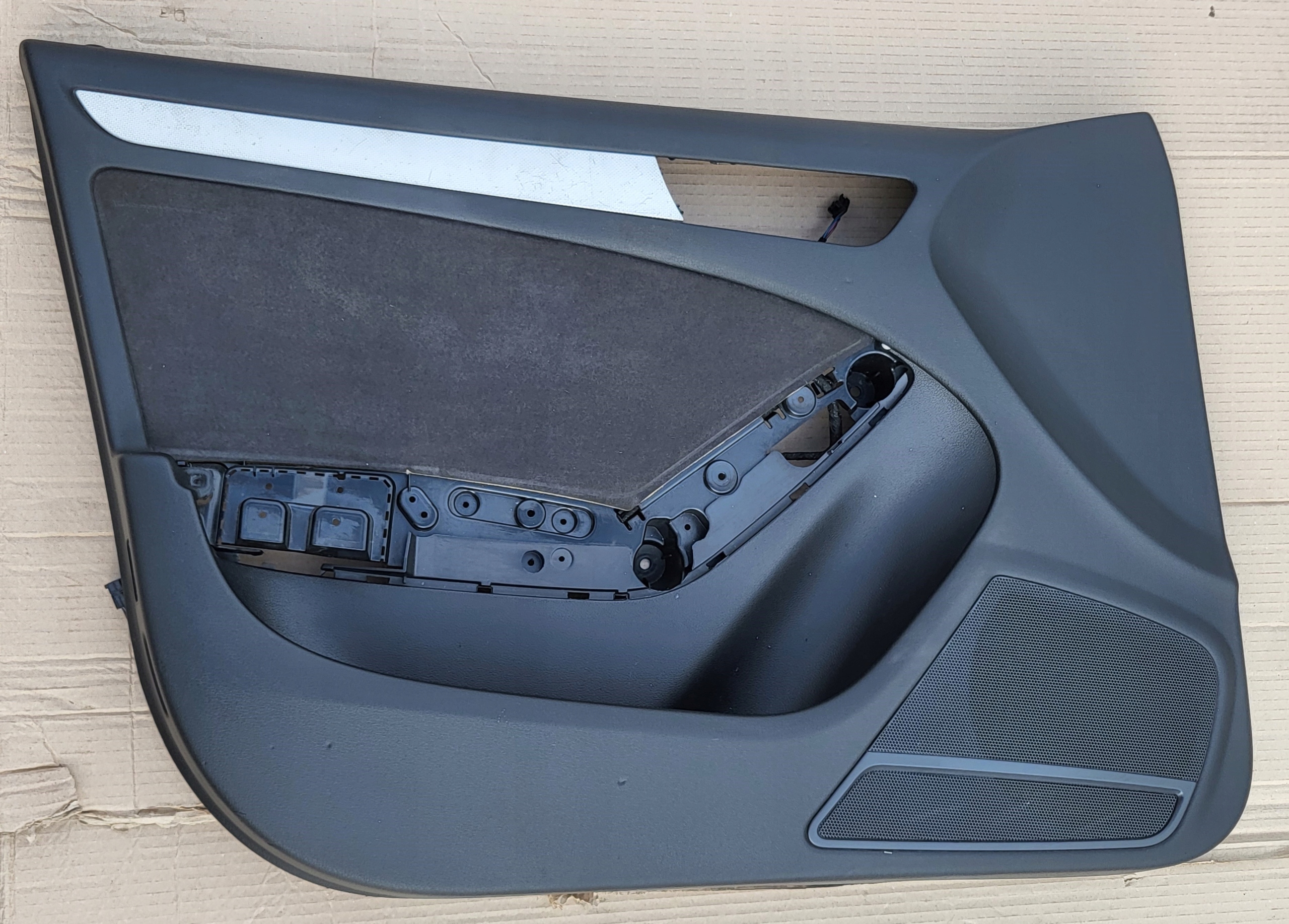 side upholstery door left front AUDI A5 8TA SPORTBACK black ALCANTARA OE