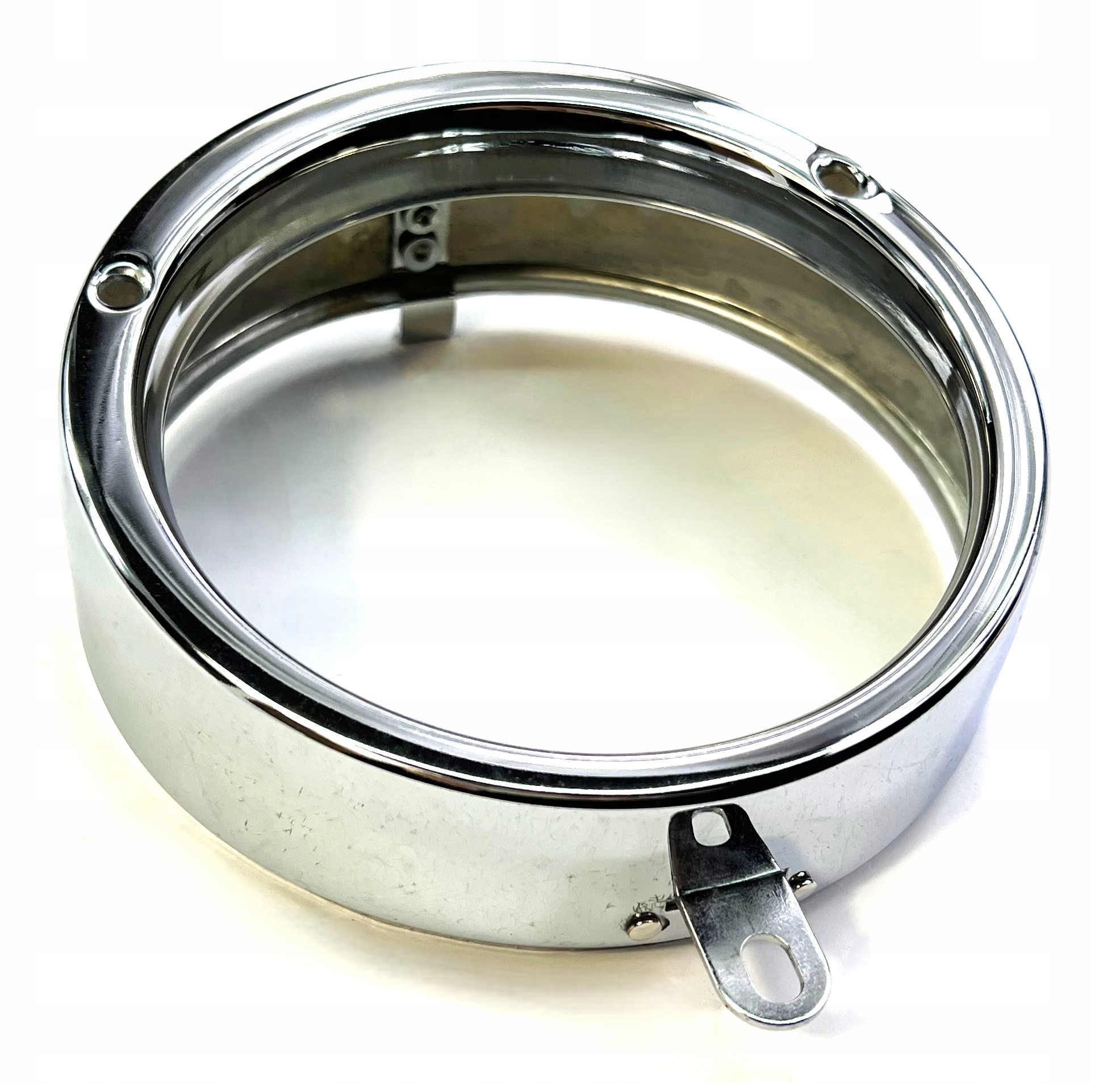Rám svetlometu predného svetlometu Jawa 50 Mustang 23 Jawka chróm