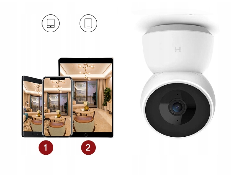 IMILAB Kamera NIANIA IP 3MPX 2K H265 360° MIKROFON Marka Imilab