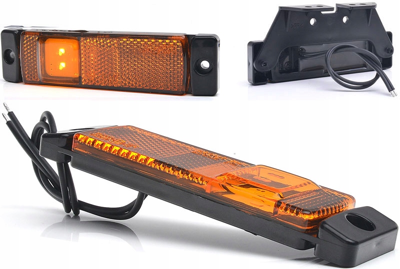 

Lampa Obrysowa Boczna Pomarańczowa Led Diodowa Waś