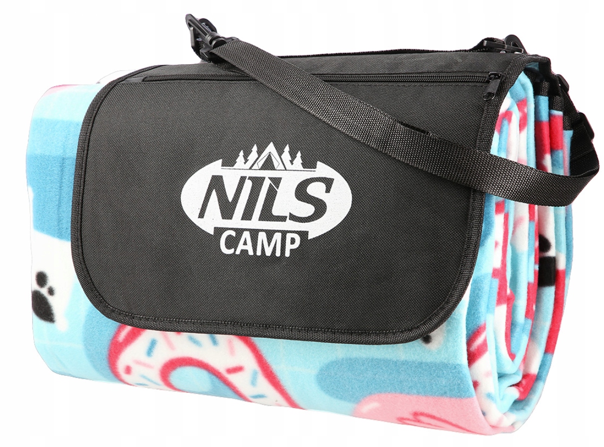 KOC PIKNIKOWY PLAŻOWY MATA Z IZOLACJĄ 200x200cm