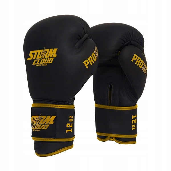 Boxerské rukavice StormCloud Boxing Pro černo/zlaté