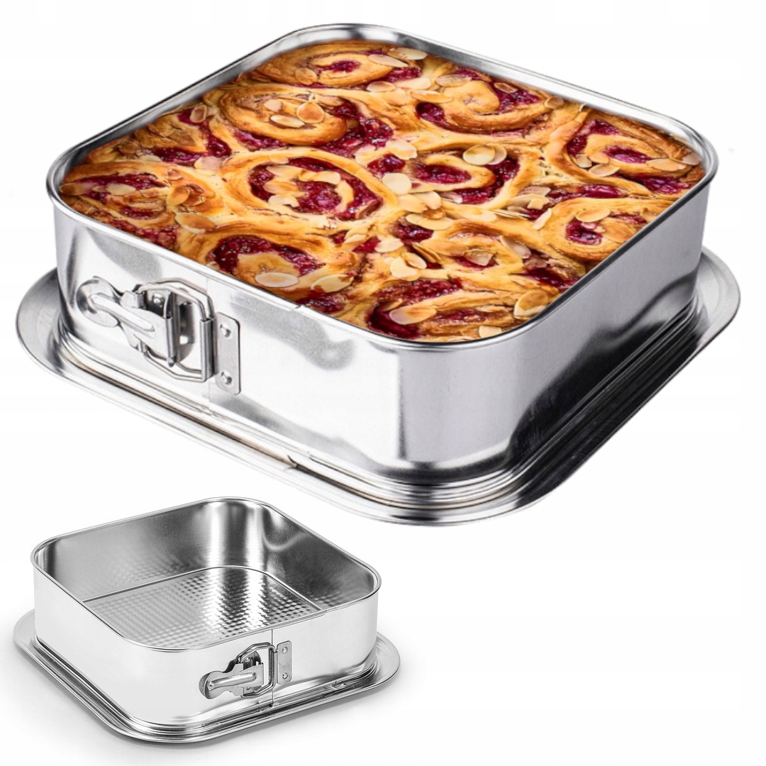 

Tortownica kwadratowa 25x25 blacha Non Stick forma