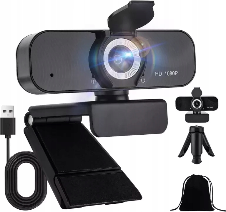 UGREEN Kamera Internetowa Full HD 1080P Mikrofon USB Streaming PC