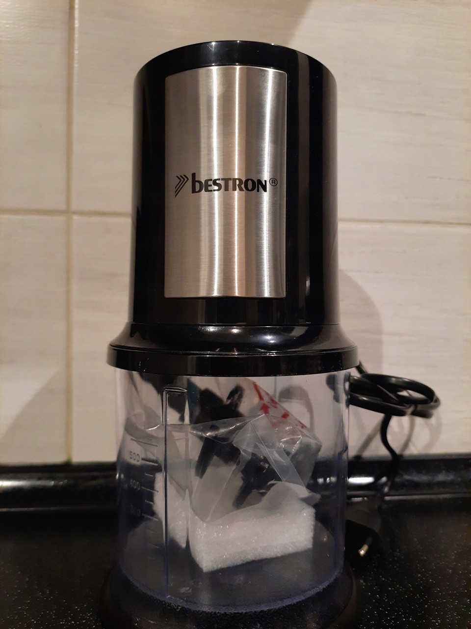 Rozdrabniacz elektryczny Bestron 500 ml AKC200CO 400 W, Rozdrabniarka EAN (GTIN) 8712184060832