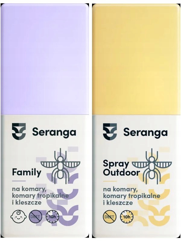 Spray na komary i kleszcze Seranga Outdoor Seranga Family 100ml