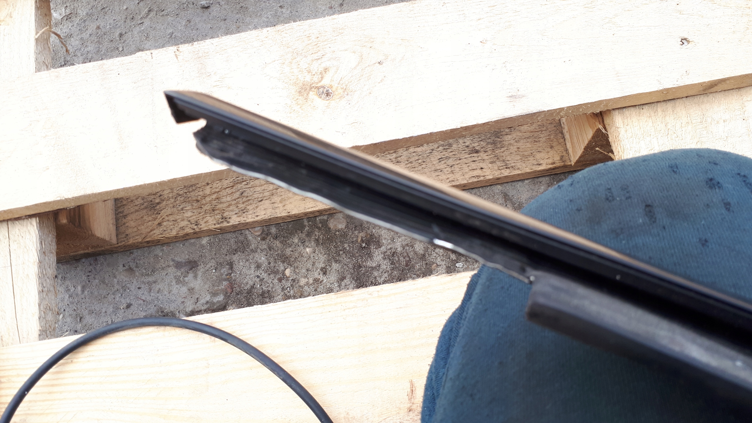 A7 4G S7 moulding dust door left rear part SLINE