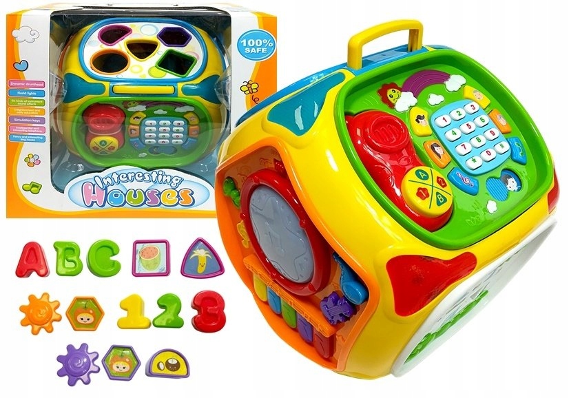 

Interaktywny Sorter Telefon Nauka Kształtów 5403